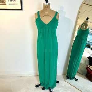Design History Women’s Vibrant Green Knit Maxi Dress Sz S